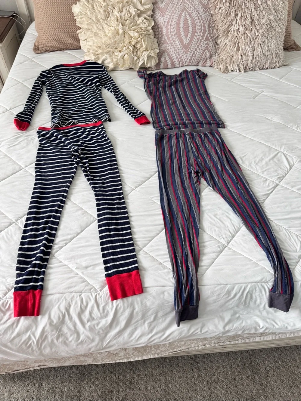 Boys Size 12 Pajama Set Lot Little Sleepies Crewcuts 2 Sets